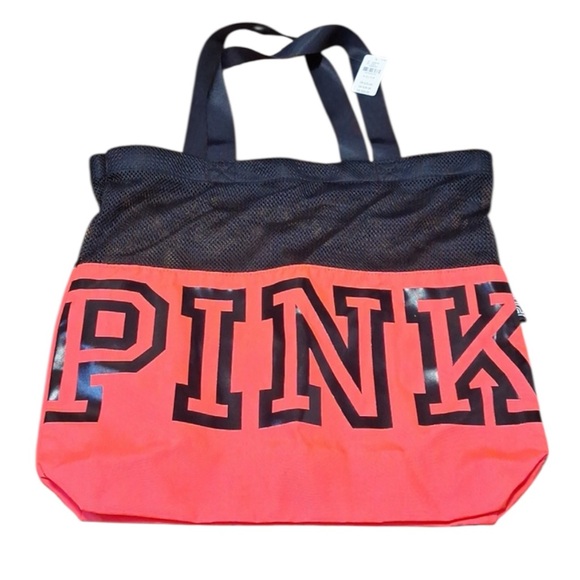 Handbags - PINK Victoria's Secret Mesh Tote Bag NWT